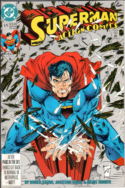 Action Comics (1938 Series) #676 NM- 9.2