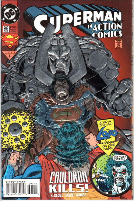 Action Comics (1938 Series) #695B NM- 9.2