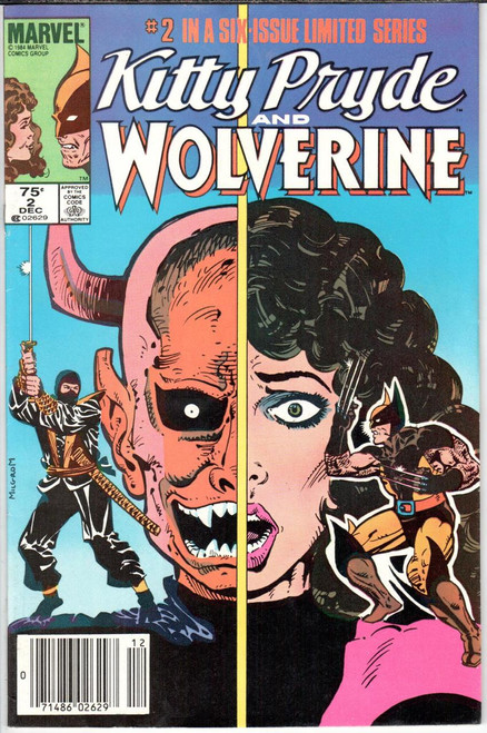 Wolverine and Kitty Pride #2 VF 7.5 Wolverine and Kitty Pride #2 VF 7.5