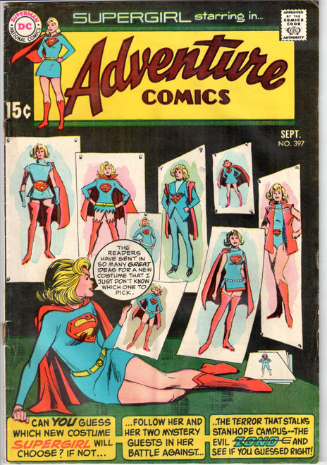 Adventure Comics (1938 Series) #397 VG 4.0 Adventure Comics (1938 Series) #397 VG 4.0