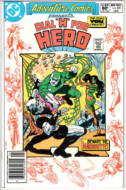 Adventure Comics (1938 Series) #489 VF- 7.5 Adventure Comics (1938 Series) #489 VF- 7.5