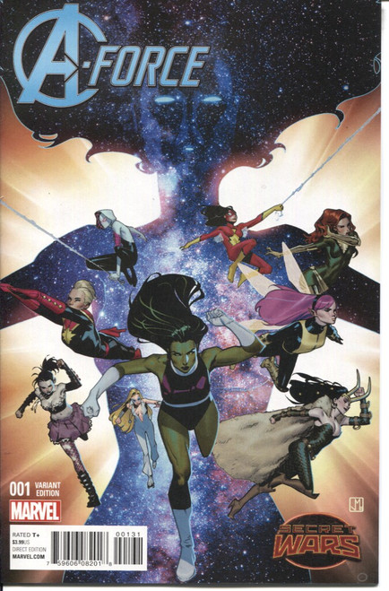 A-Force (2015 Series) #1C NM- 9.2 A-Force (2015 Series) #1C NM- 9.2