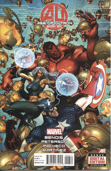 Age of Ultron (2013 Series) #6 NM- 9.2 Age of Ultron (2013 Series) #6 NM- 9.2