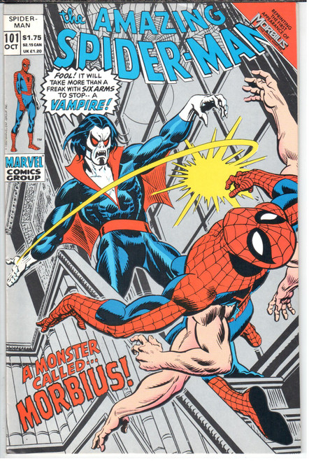 Amazing Spider-Man (1963 Series) #101 2nd Print NM- 9.2