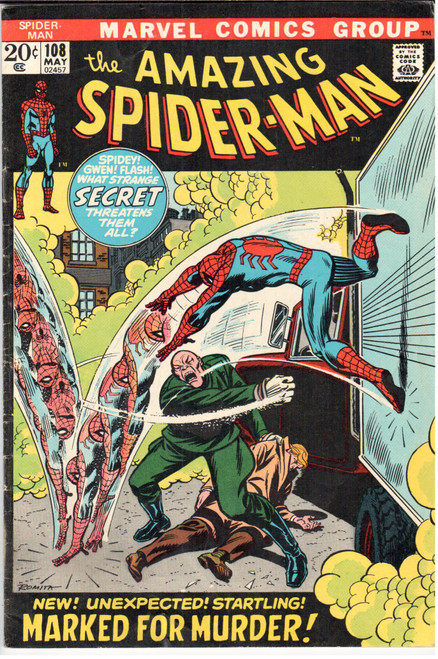 Amazing Spider-Man (1963 Series) #108 VG+ 4.5