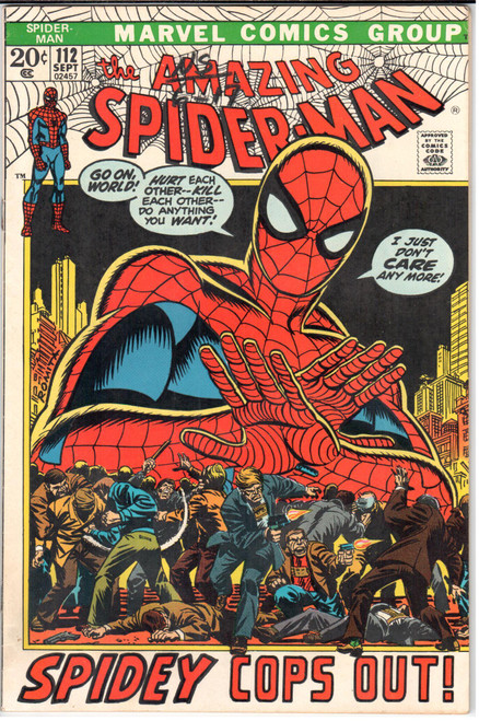 Amazing Spider-Man (1963 Series) #112 VF 8.0 Amazing Spider-Man (1963 Series) #112 VF 8.0