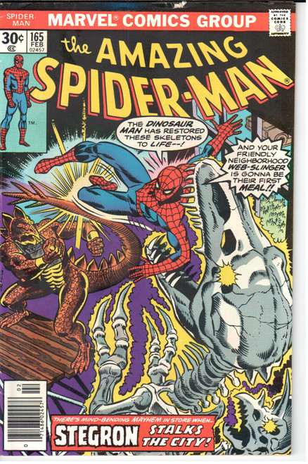 Amazing Spider-Man (1963 Series) #165 Newsstand FN 6.0