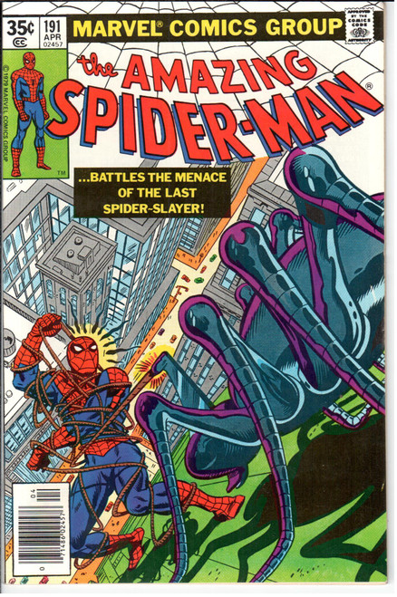 Amazing Spider-Man (1963 Series) #191 Newsstand NM- 9.2