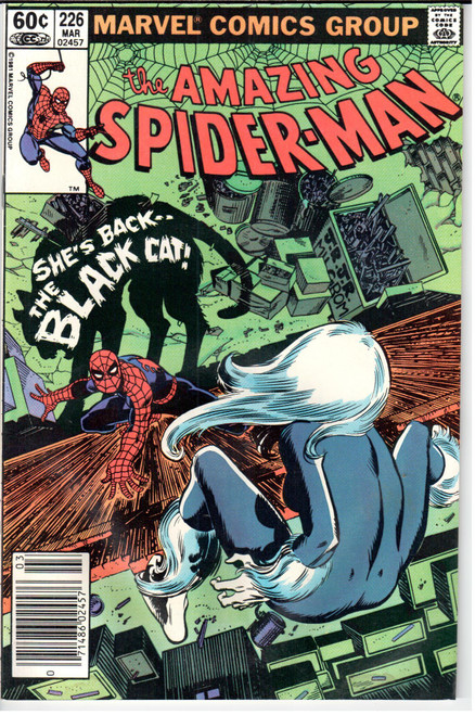 Amazing Spider-Man (1963 Series) #226 Newsstand VG+ 4.5