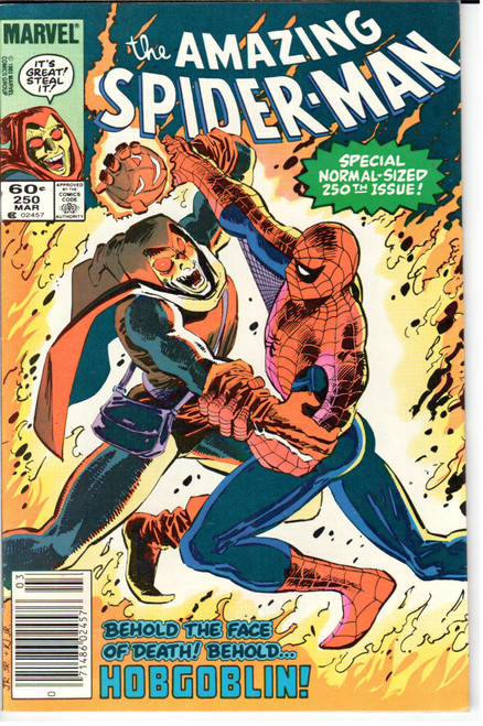 Amazing Spider-Man (1963 Series) #250 Newsstand NM- 9.2