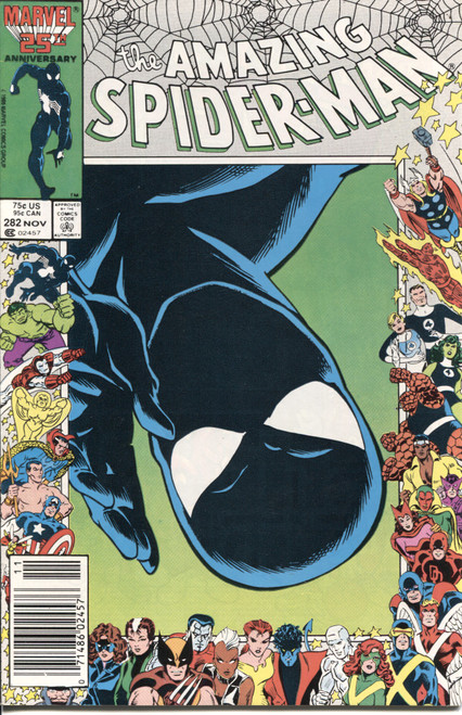Amazing Spider-Man (1963 Series) #282 Newsstand NM- 9.2