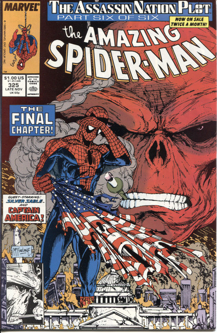 Amazing Spider-Man (1963 Series) #325 VF- 7.5 Amazing Spider-Man (1963 Series) #325 VF- 7.5