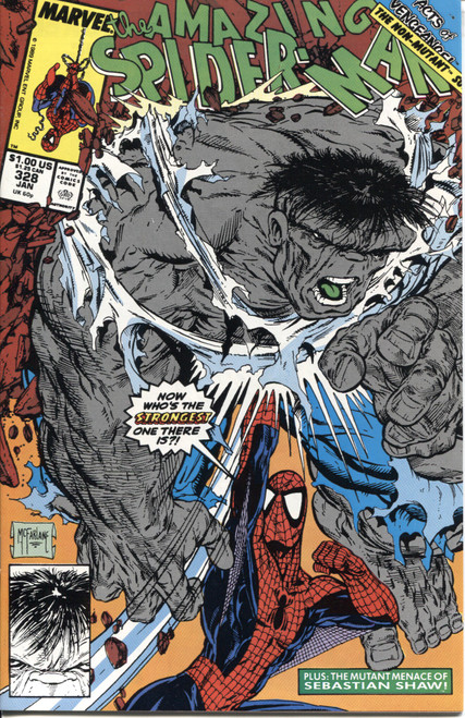 Amazing Spider-Man (1963 Series) #328 VF 8.0 Amazing Spider-Man (1963 Series) #328 VF 8.0