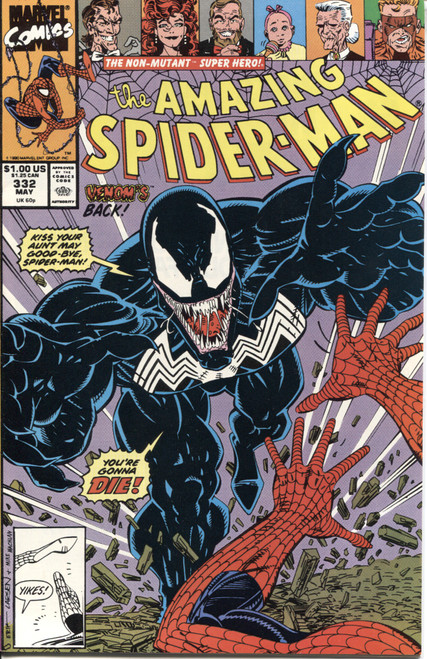 Amazing Spider-Man (1963 Series) #332 NM- 9.2 Amazing Spider-Man (1963 Series) #332 NM- 9.2