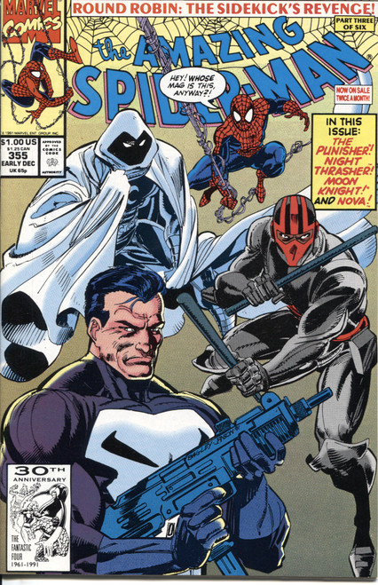 Amazing Spider-Man (1963 Series) #355 NM- 9.2 Amazing Spider-Man (1963 Series) #355 NM- 9.2