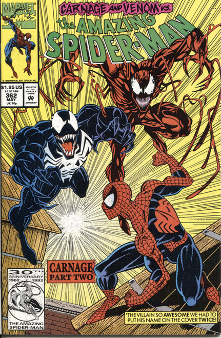 Amazing Spider-Man (1963 Series) #362 NM- 9.2