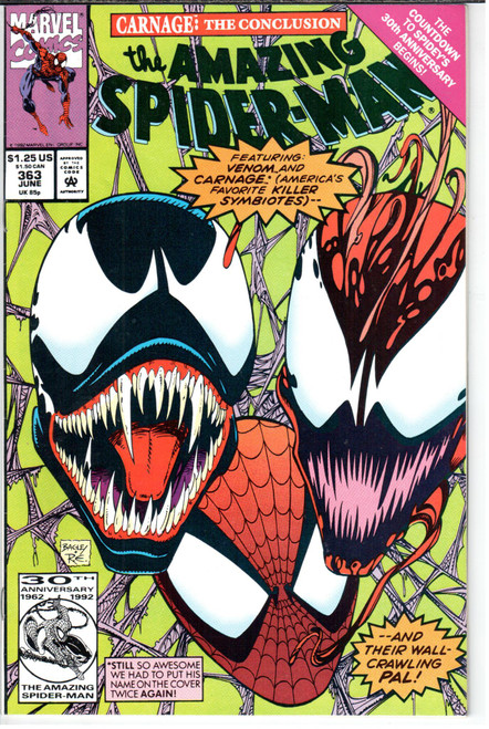 Amazing Spider-Man (1963 Series) #363 NM- 9.2 Amazing Spider-Man (1963 Series) #363 NM- 9.2