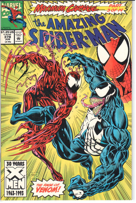 Amazing Spider-Man (1963 Series) #378 NM- 9.2