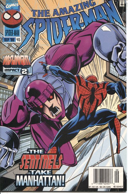 Amazing Spider-Man (1963 Series) #415 Newsstand NM- 9.2 Amazing Spider-Man (1963 Series) #415 Newsstand NM- 9.2