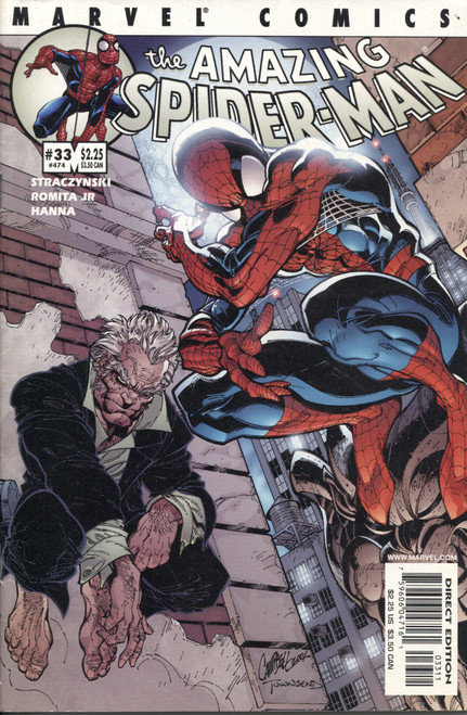 Amazing Spider-Man (1999 Series) #33 #474 NM- 9.2 Amazing Spider-Man (1999 Series) #33 #474 NM- 9.2