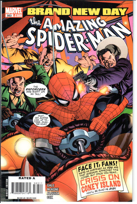 Amazing Spider-Man (1963 Series) #563 NM- 9.2