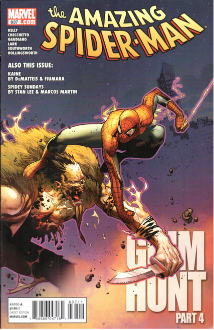 Amazing Spider-Man (1963 Series) #637 NM- 9.2