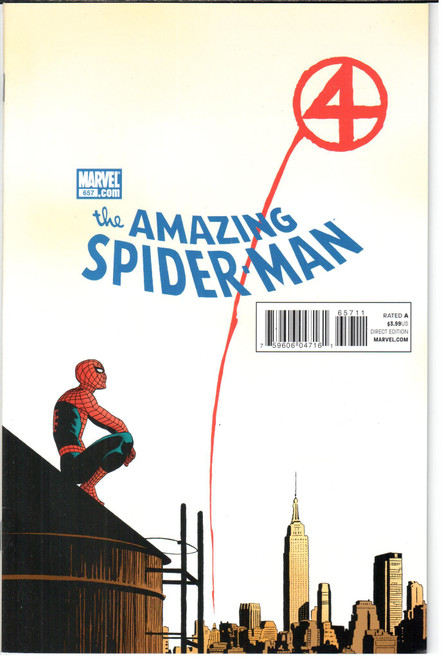 Amazing Spider-Man (1963 Series) #657 VF- 7.5 Amazing Spider-Man (1963 Series) #657 VF- 7.5
