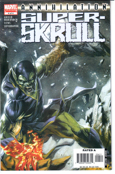 Annihilation Super Skrull (2006 Series) #4 NM- 9.2 Annihilation Super Skrull (2006 Series) #4 NM- 9.2