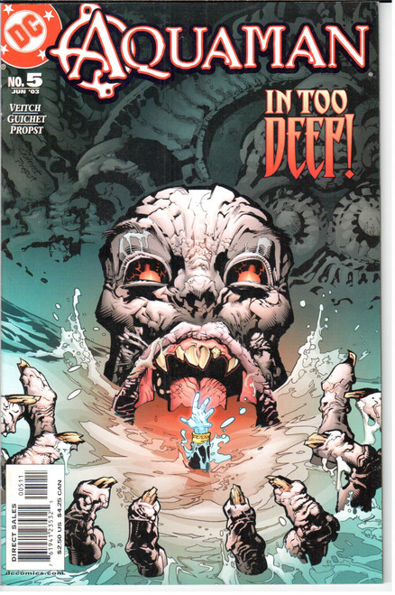 Aquaman (2003 Series) #5 NM- 9.2