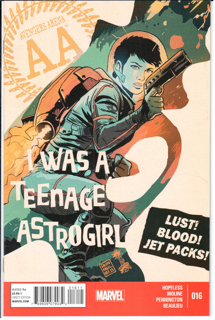 Avengers Arena (2013 Series) #16 NM- 9.2 Avengers Arena (2013 Series) #16 NM- 9.2