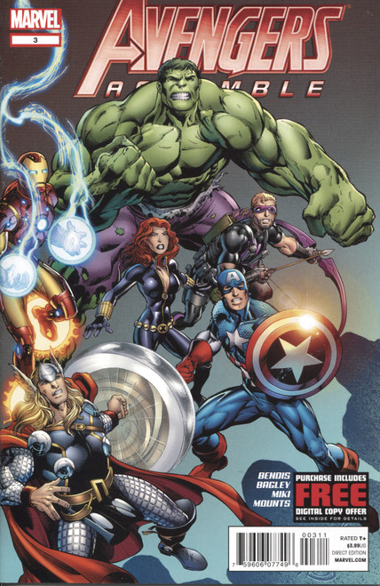 Avengers Assemble (2013 Series) #3 NM- 9.2 Avengers Assemble (2013 Series) #3 NM- 9.2