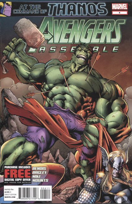 Avengers Assemble (2013 Series) #4 NM- 9.2 Avengers Assemble (2013 Series) #4 NM- 9.2