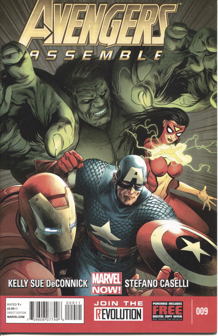 Avengers Assemble (2013 Series) #9 NM- 9.2 Avengers Assemble (2013 Series) #9 NM- 9.2