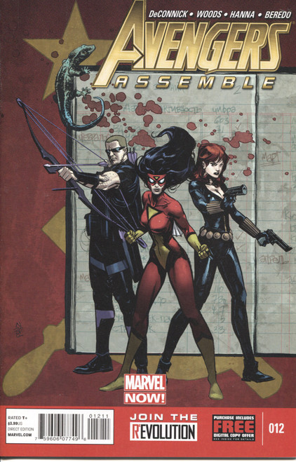 Avengers Assemble (2013 Series) #12 NM- 9.2 Avengers Assemble (2013 Series) #12 NM- 9.2