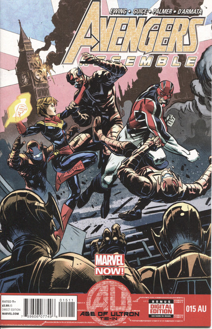 Avengers Assemble (2013 Series) #15AU NM- 9.2 Avengers Assemble (2013 Series) #15AU NM- 9.2