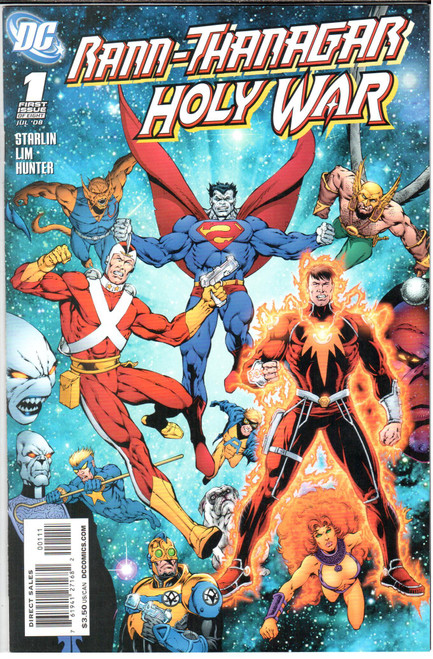 Rann-Thanagar Holy War (2008 Series) #1 NM- 9.2 Rann-Thanagar Holy War (2008 Series) #1 NM- 9.2