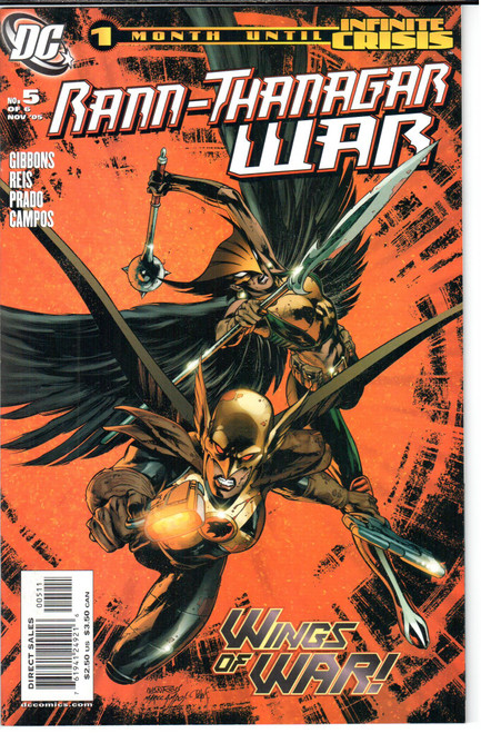 Rann-Thanagar War (2005 Series) #5 NM- 9.2 Rann-Thanagar War (2005 Series) #5 NM- 9.2
