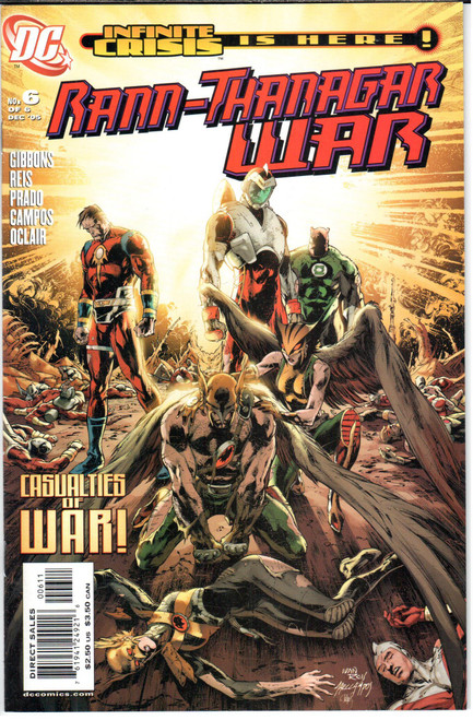 Rann-Thanagar War (2005 Series) #6 NM- 9.2 Rann-Thanagar War (2005 Series) #6 NM- 9.2