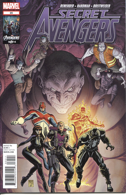Secret Avengers (2010 Series) #25 NM- 9.2 Secret Avengers (2010 Series) #25 NM- 9.2