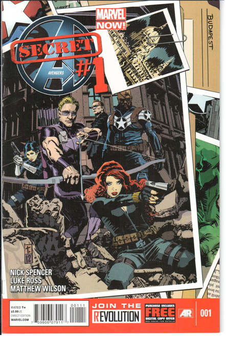 Secret Avengers (2013 Series) #1 NM- 9.2 Secret Avengers (2013 Series) #1 NM- 9.2