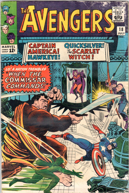 The Avengers (1963 Series) #8  GD 2.0