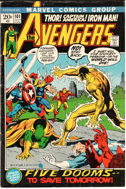 The Avengers (1963 Series) #101 VG/FN 5.0