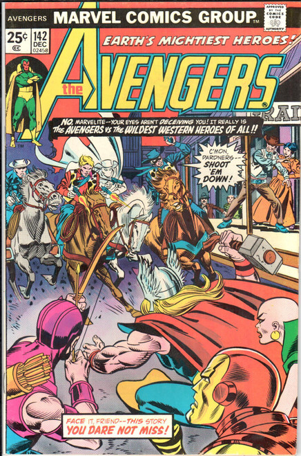 The Avengers (1963 Series) #142 VF+ 8.5 The Avengers (1963 Series) #142 VF+ 8.5