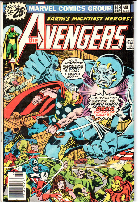 The Avengers (1963 Series) #149 Newsstand VG/FN 5.0 The Avengers (1963 Series) #149 Newsstand VG/FN 5.0