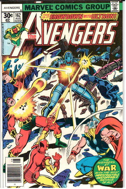 The Avengers (1963 Series) #162 Newsstand VF+ 8.5 The Avengers (1963 Series) #162 Newsstand VF+ 8.5