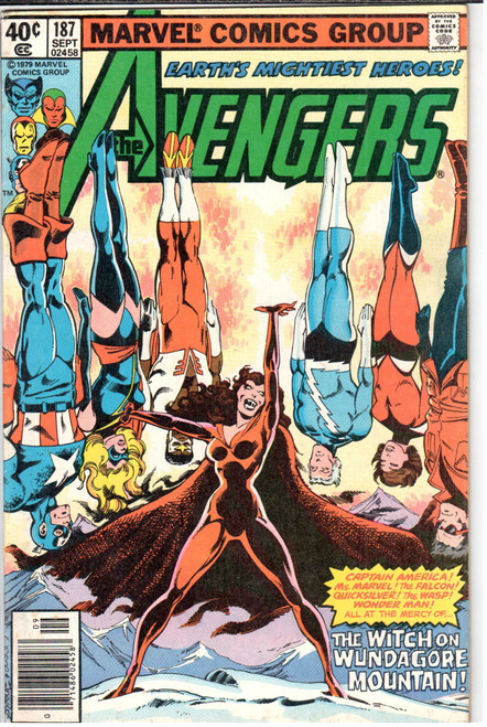 The Avengers (1963 Series) #187 Newsstand FN/VF 7.0 The Avengers (1963 Series) #187 Newsstand FN/VF 7.0