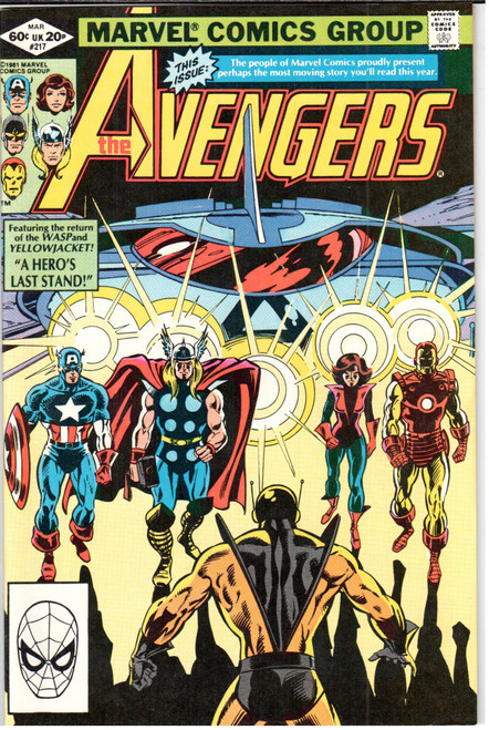 The Avengers (1963 Series) #217 VF/NM 9.0 The Avengers (1963 Series) #217 VF/NM 9.0