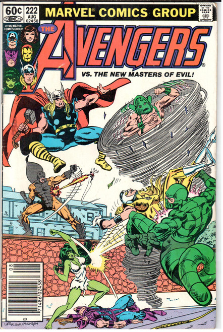 The Avengers (1963 Series) #222 Newsstand VG/FN 5.0 The Avengers (1963 Series) #222 Newsstand VG/FN 5.0