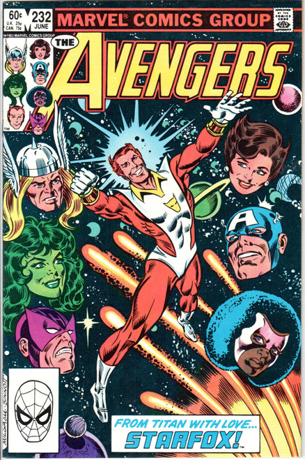 The Avengers (1963 Series) #232 VF- 7.5 The Avengers (1963 Series) #232 VF- 7.5