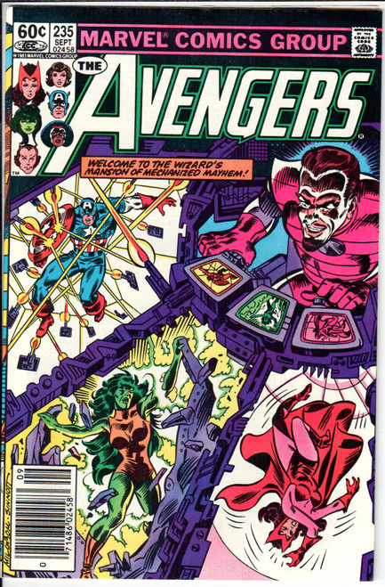 The Avengers (1963 Series) #235 Newsstand VF+ 8.5 The Avengers (1963 Series) #235 Newsstand VF+ 8.5